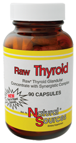 A Sensible Wife review of Natural Sources Raw Thyroid